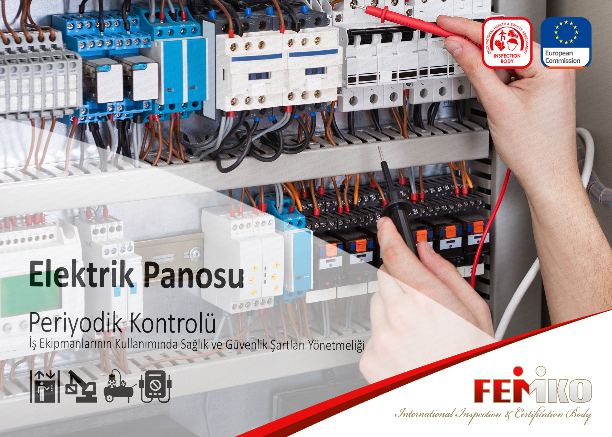 elektrik panosu periyodik kontrolu turkak akredite muayene femko